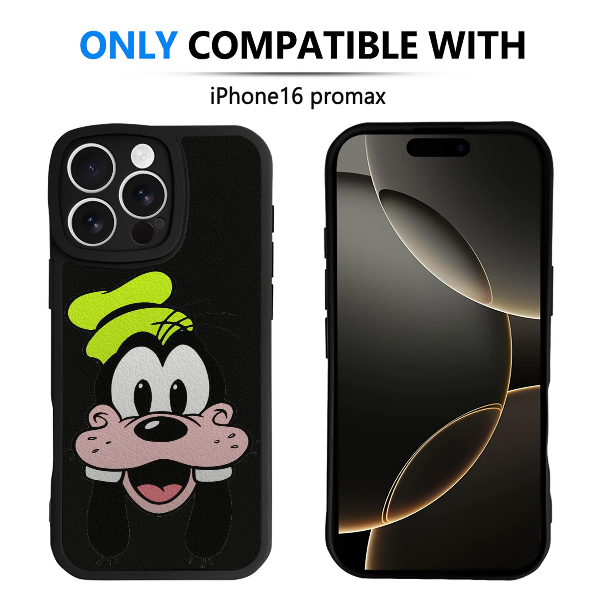 （画像用） ミッキーマウス Mickey Mouse 【iPhone 16シリーズ対応】シリコンスマホケース（レザー調） 材質：シリコン